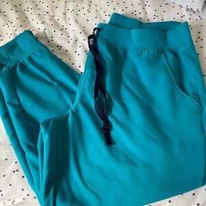 Figs Women's Teal Jogger Pants